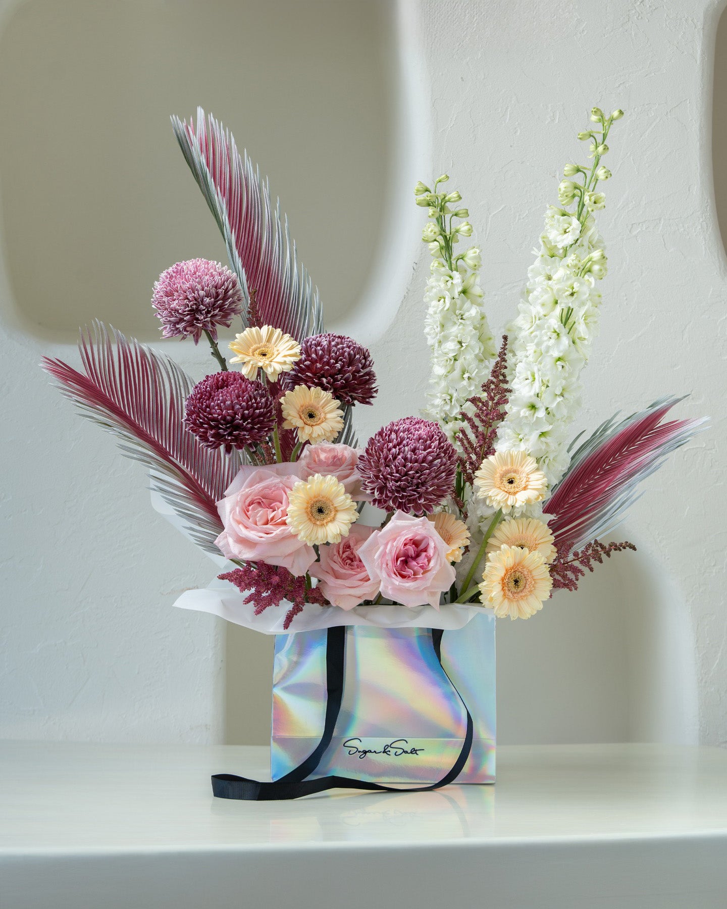 Flower Bouquet Rose Prism