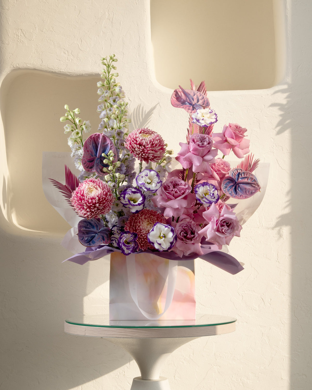 Bouquet Mauve Romance