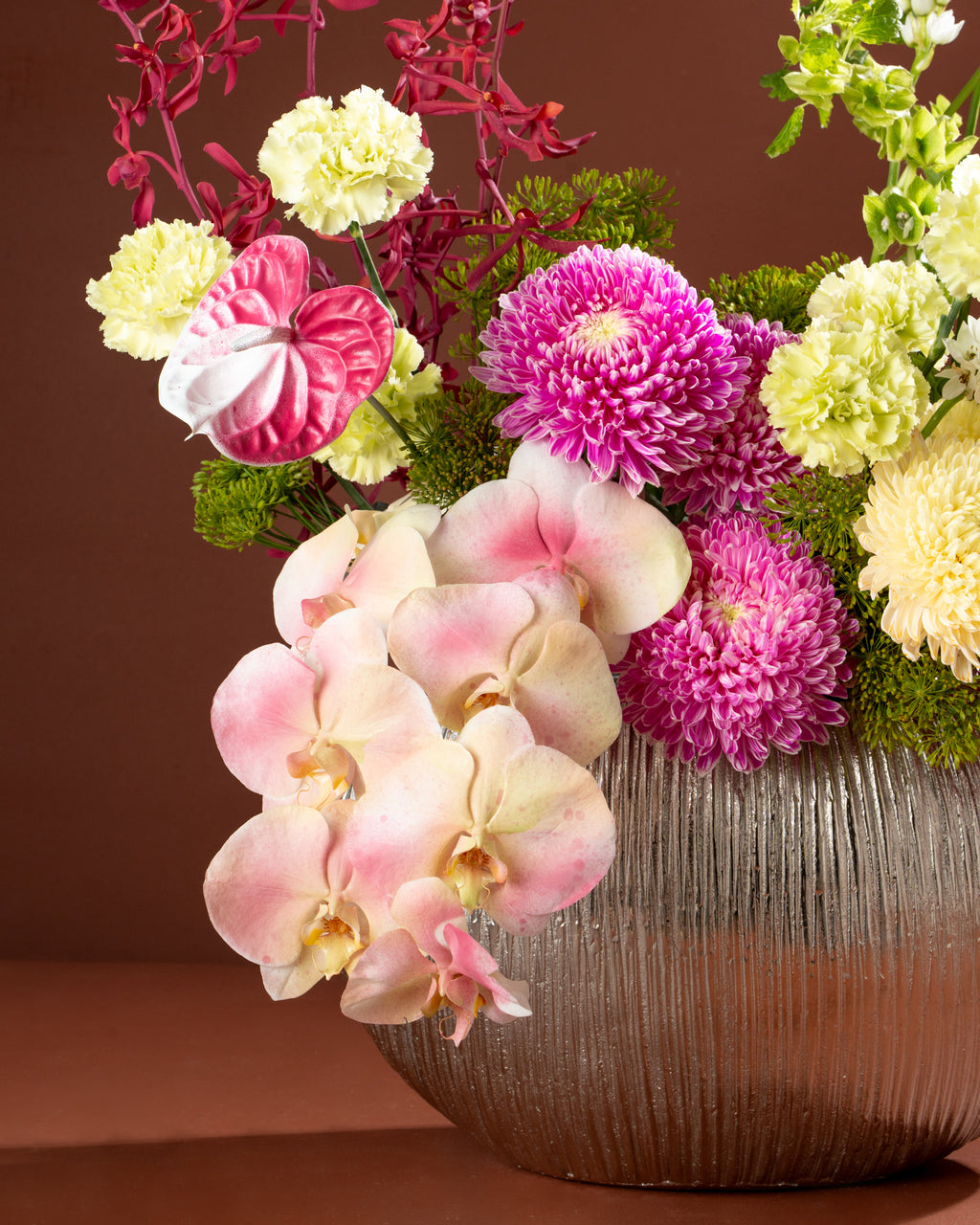 Flower Vase Big - Silver