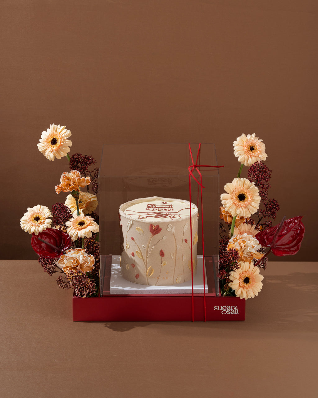 Floral Diva Cake Arrangement