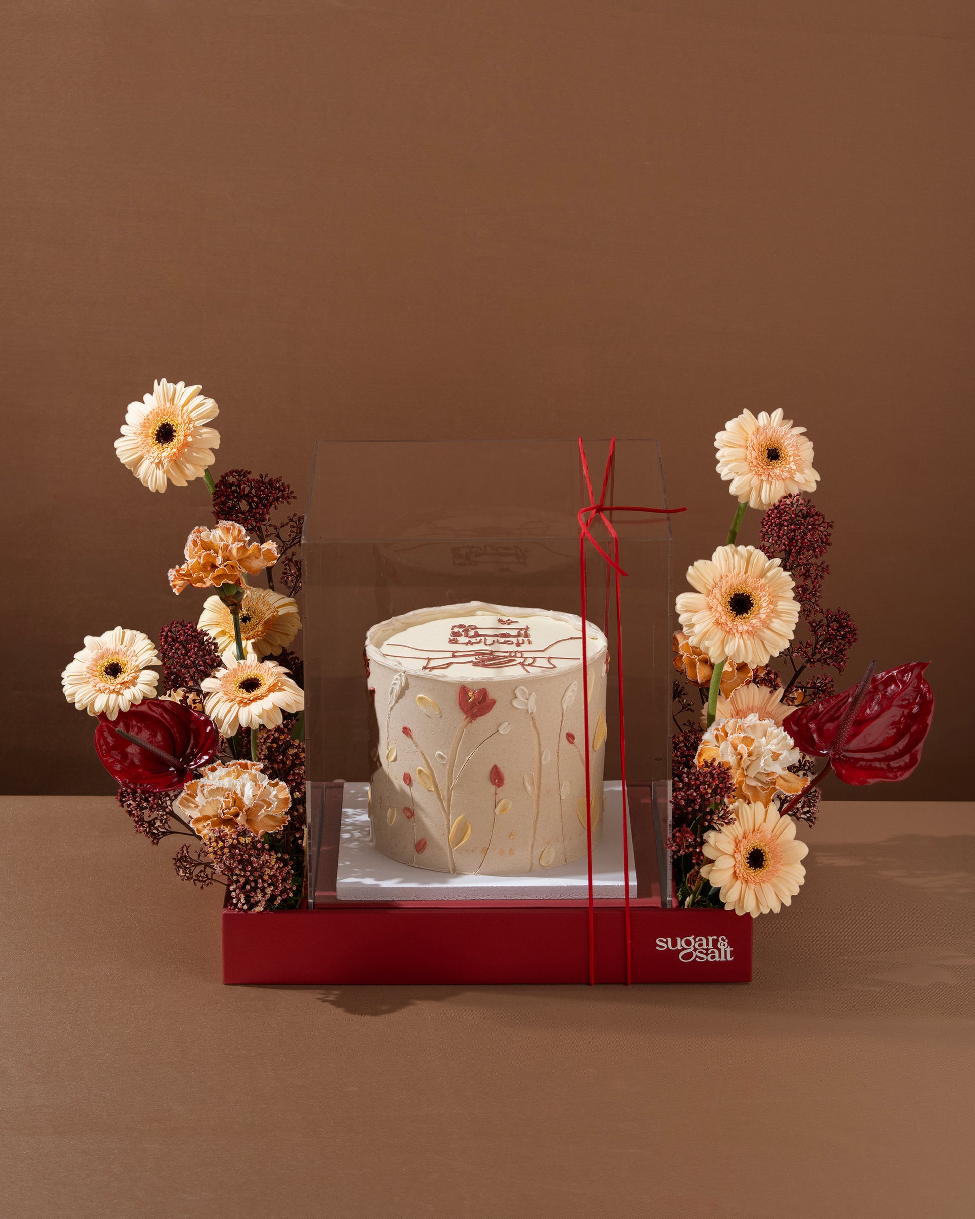 Floral Diva Cake Arrangement