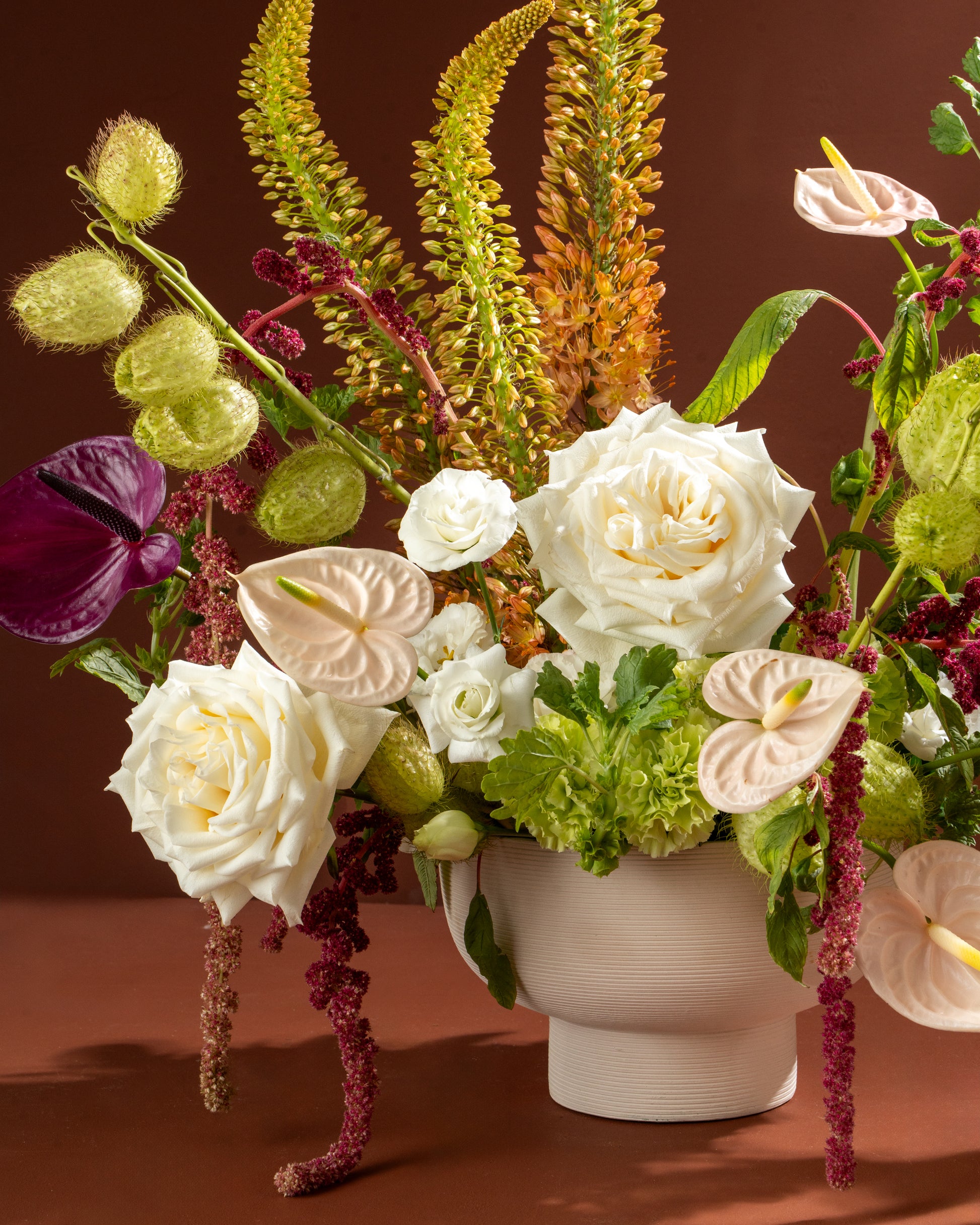 Flower Vase - Ceramic White