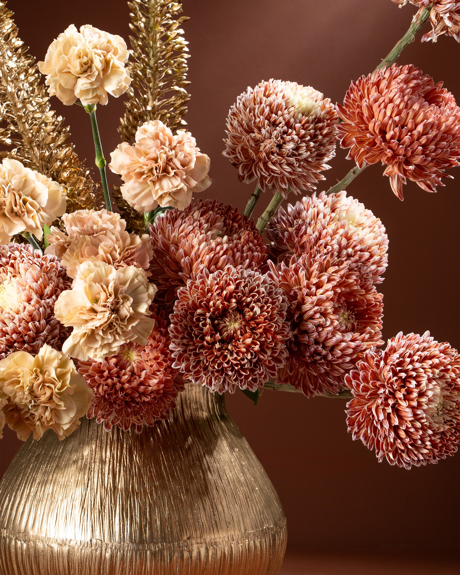 Flower Vase Big - Golden Dusk
