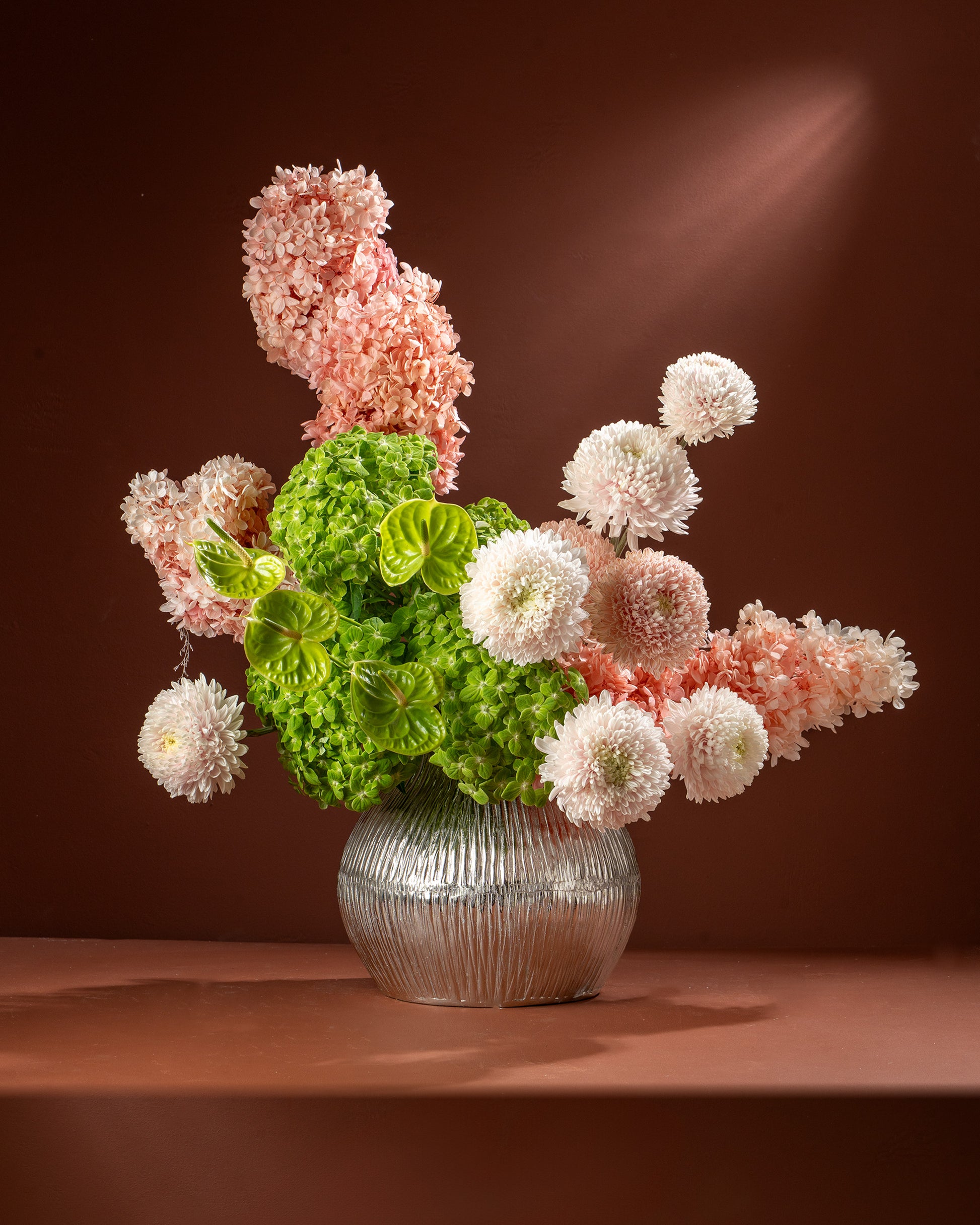 Flower Vase Big - Blush Cloud