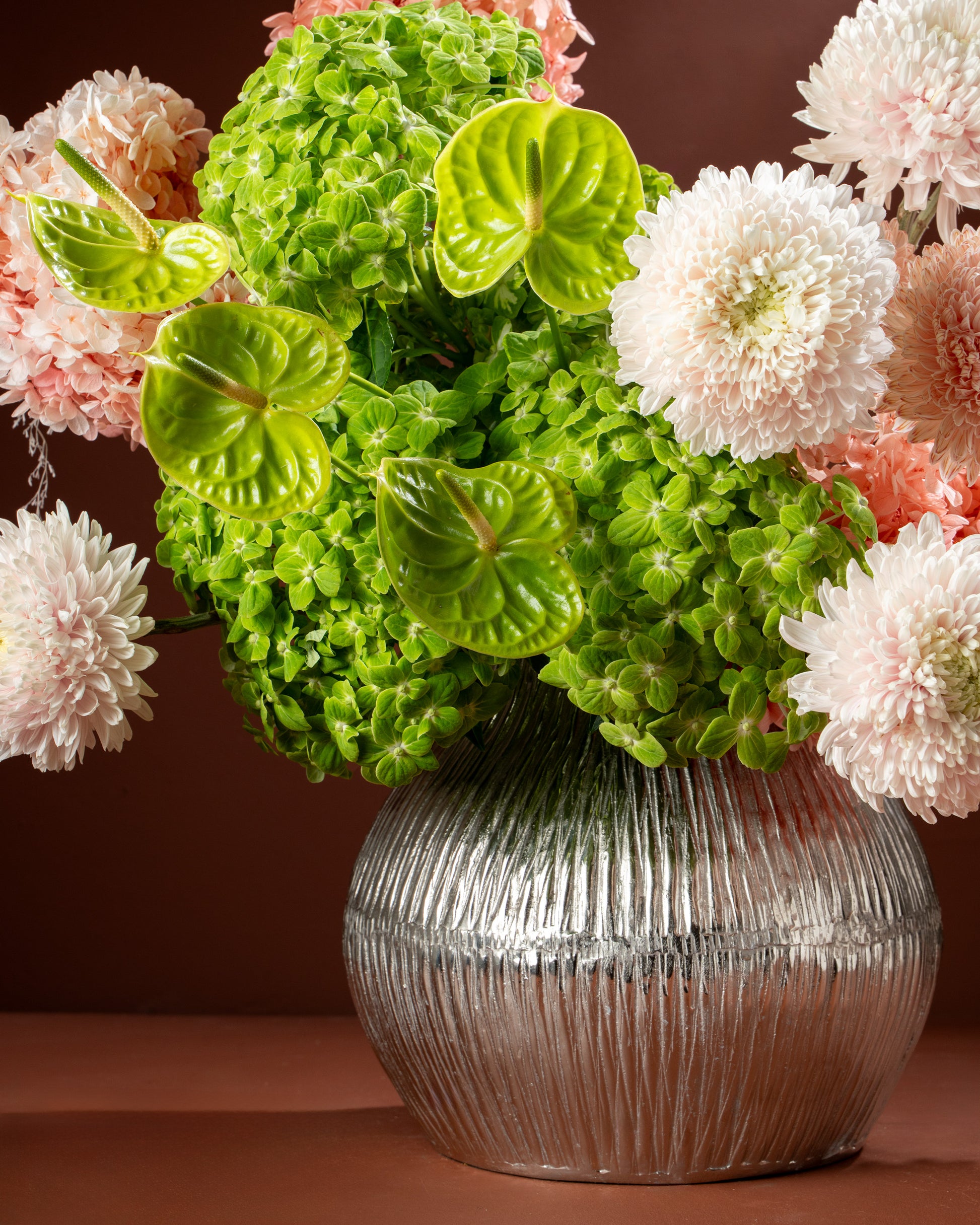 Flower Vase Big - Blush Cloud