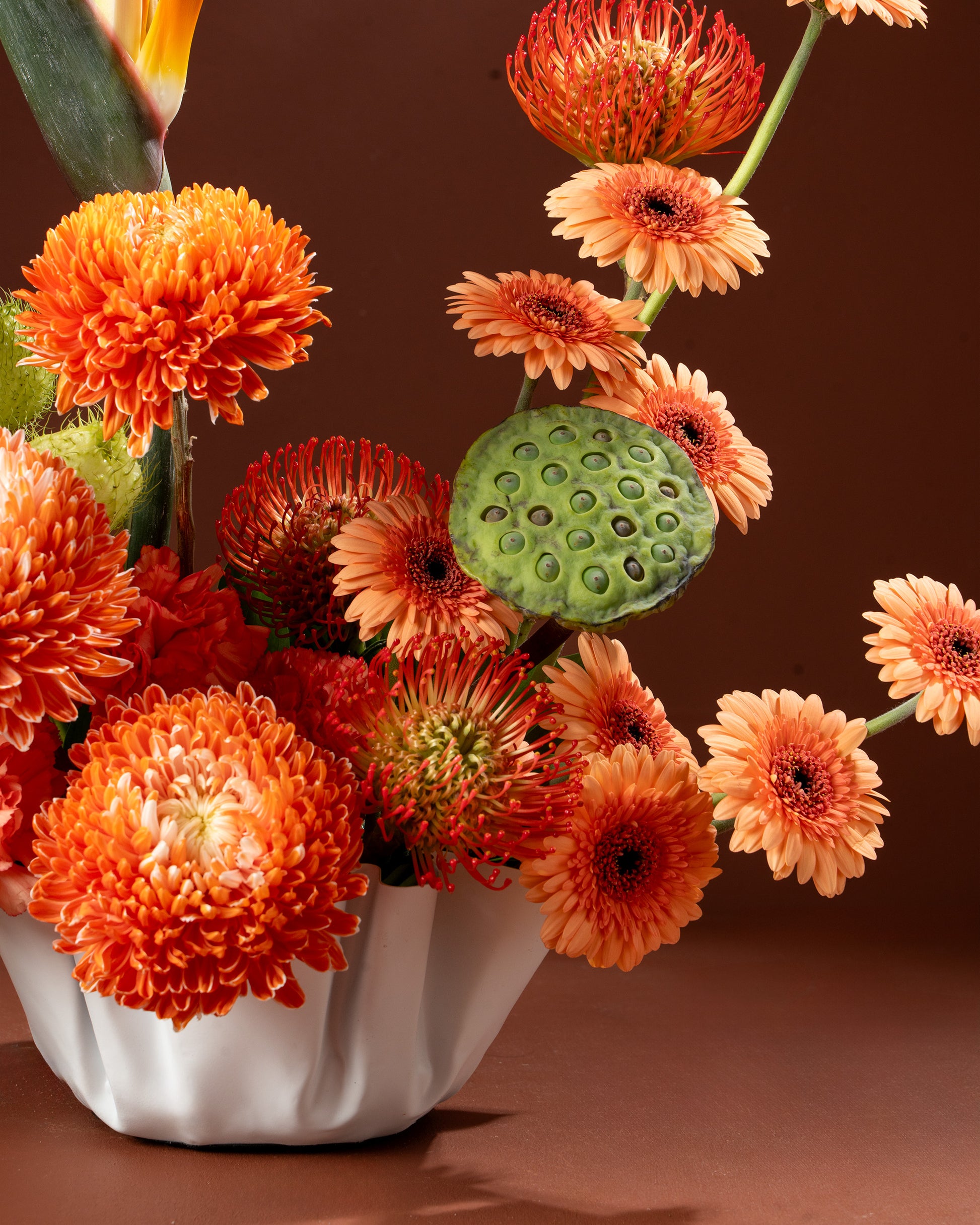 Flower Vase Sunset Muse