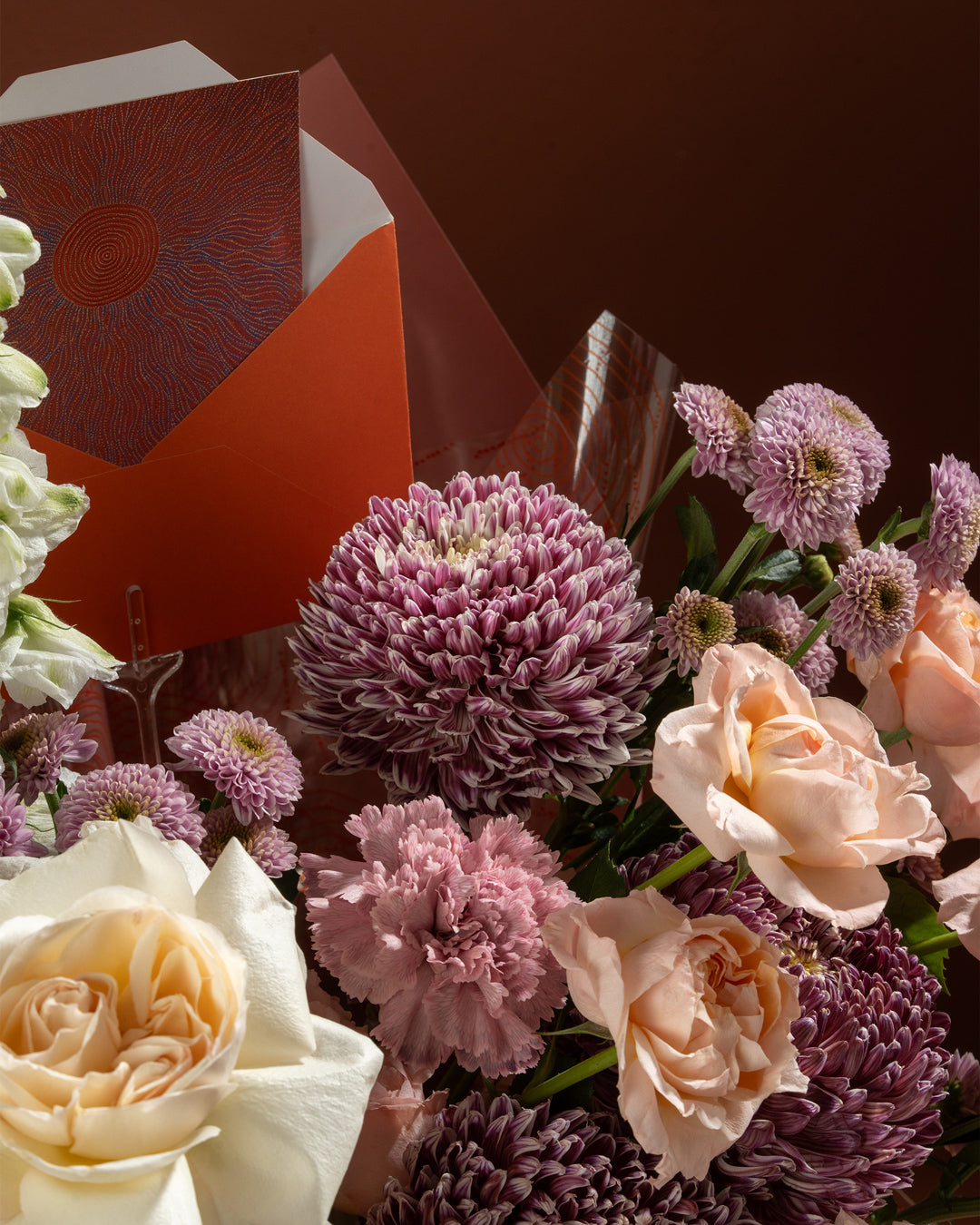 Flower Bouquet Big Dusky Pearl