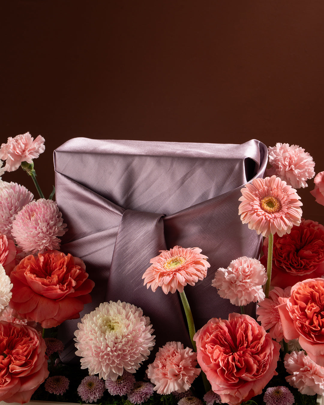 Flower Arrangement Big With Gift Wrap