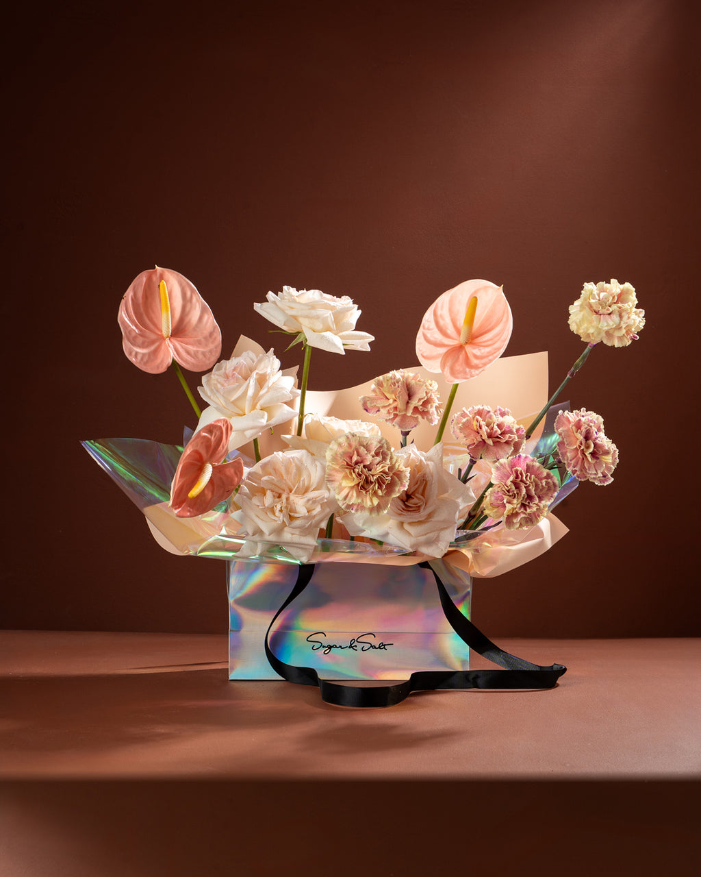 Flower Bouquet Small Peach Bloom