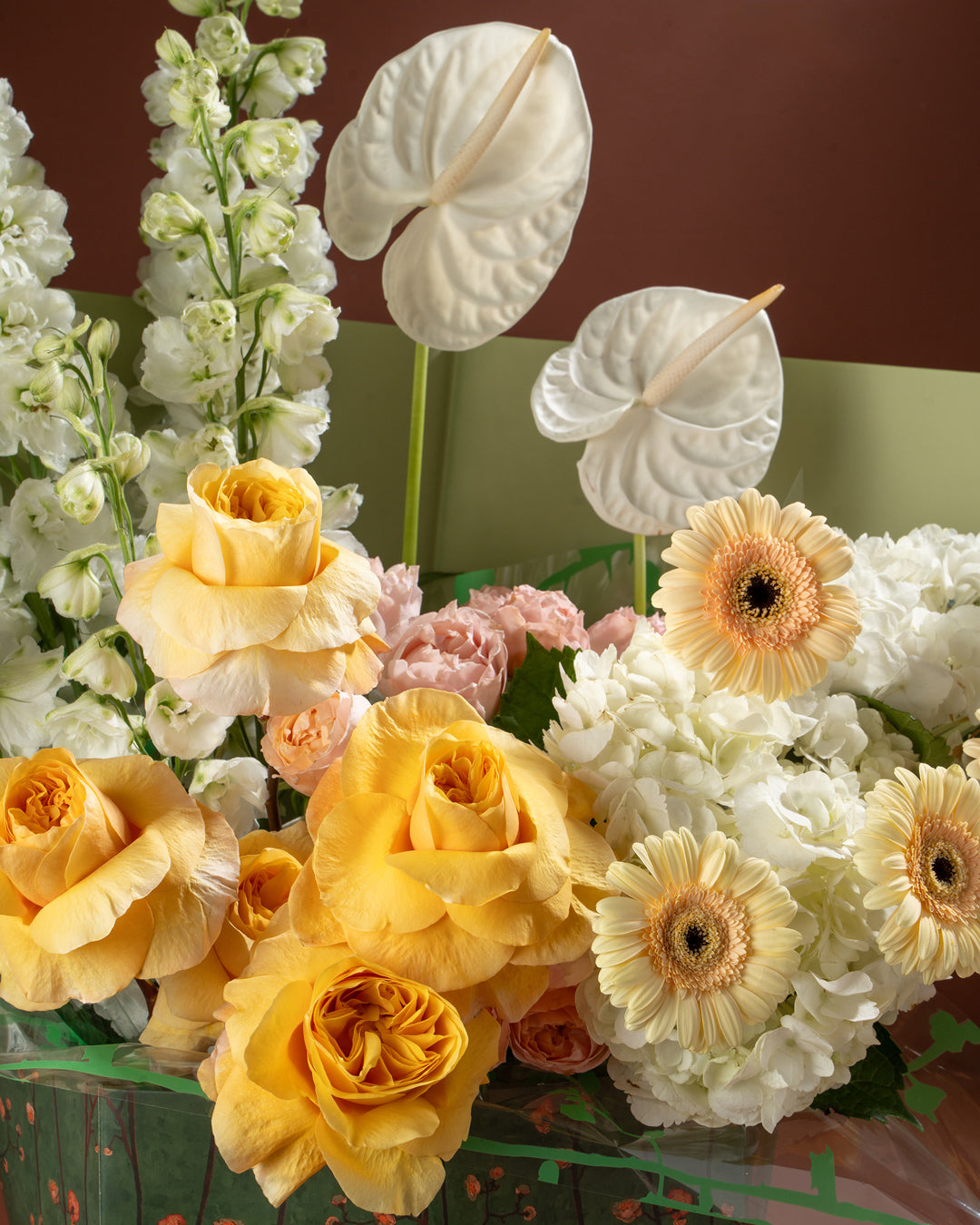 Flower Bouquet Big Golden Morning
